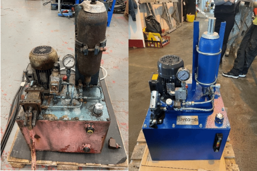 Bowen Nevis Case Study old vs new pump
