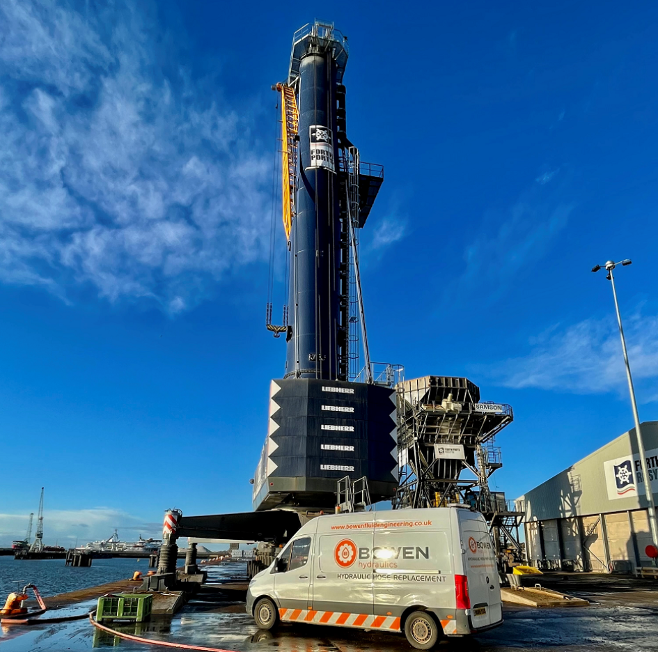 Mobile hose van forth ports benefit