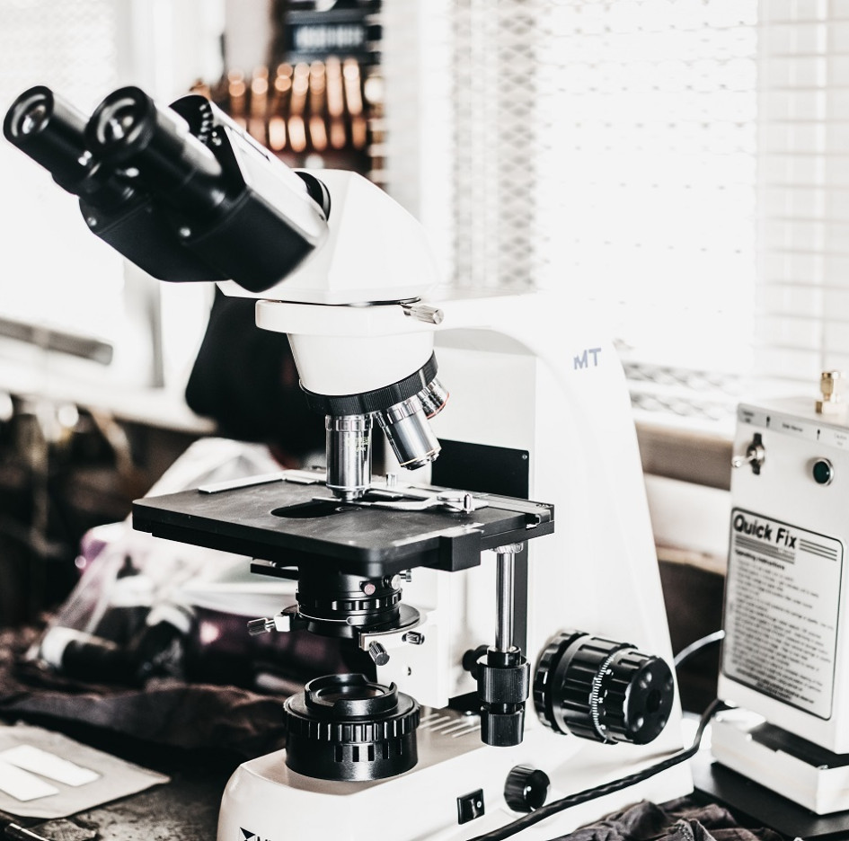 Microscope analysis image